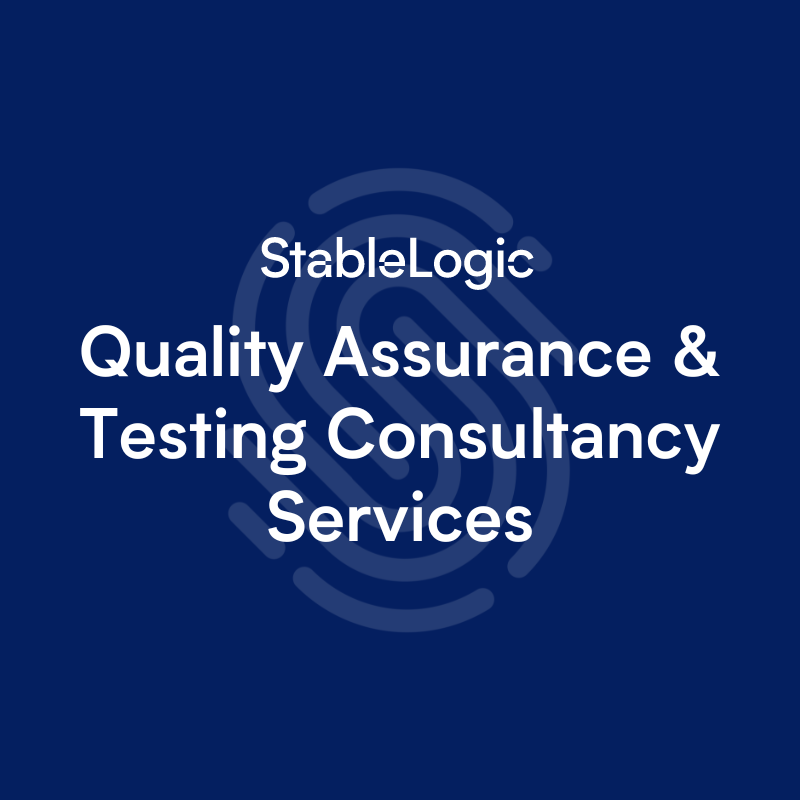 Qa Software Testing Consulting Services By Stablelogic